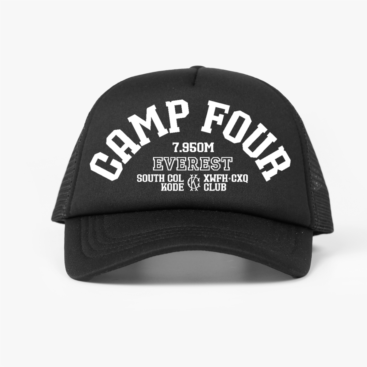 Foam Trucker Hat with Mesh Panels