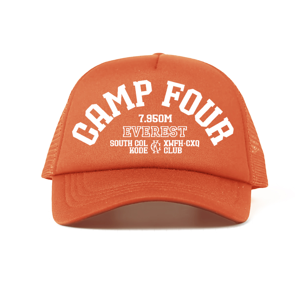 Foam Trucker Hat with Mesh Panels