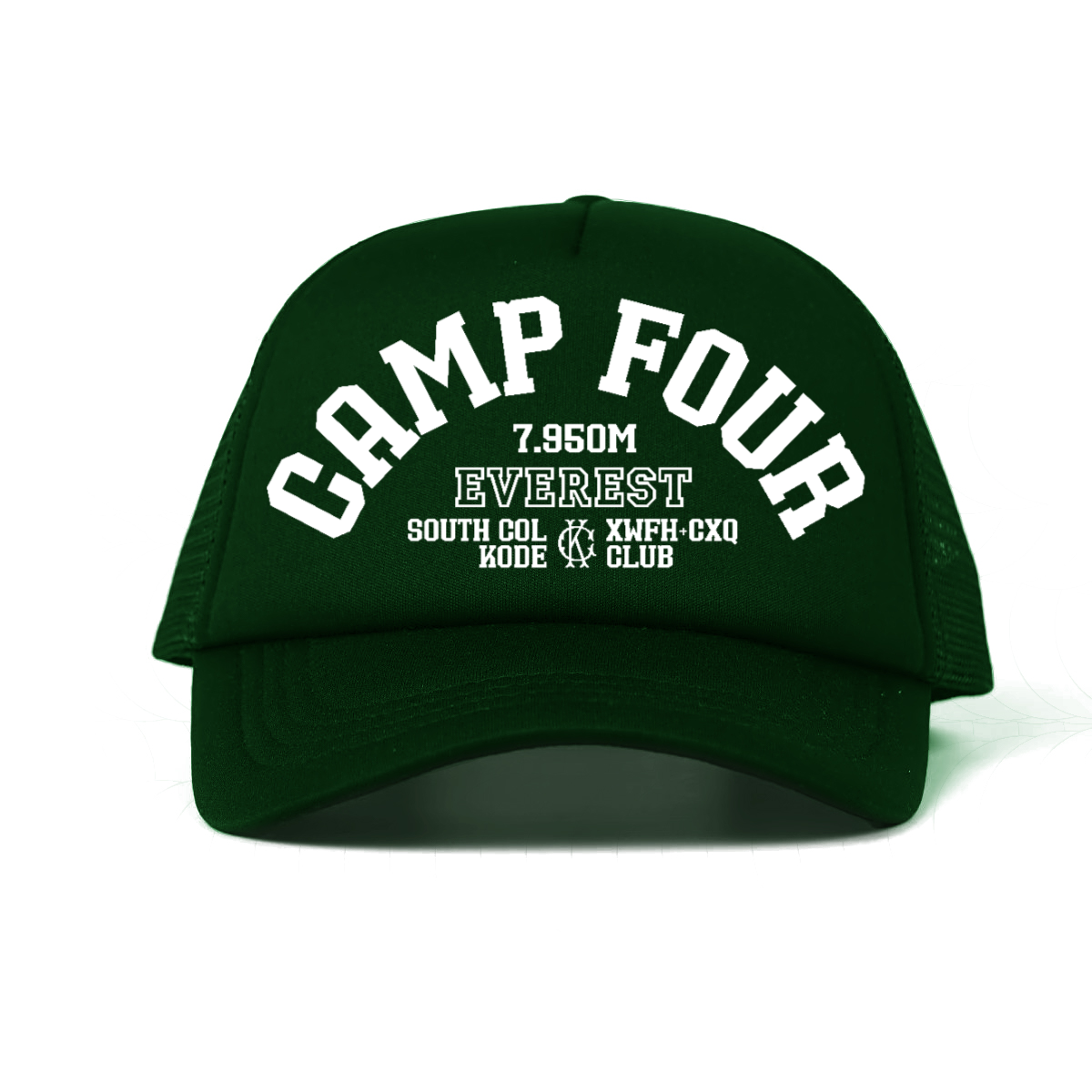 Foam Trucker Hat with Mesh Panels