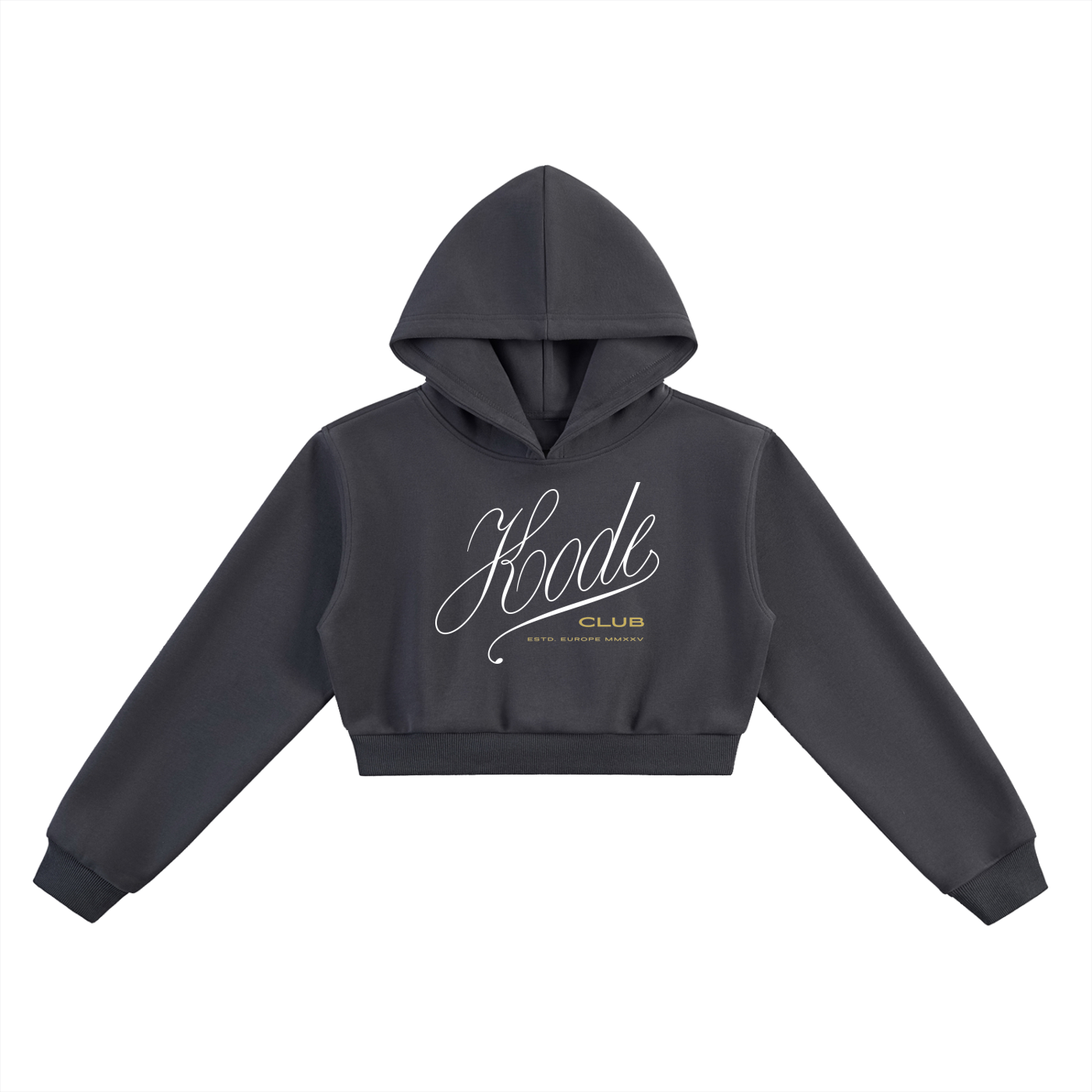 Essential Cropped Hoodie