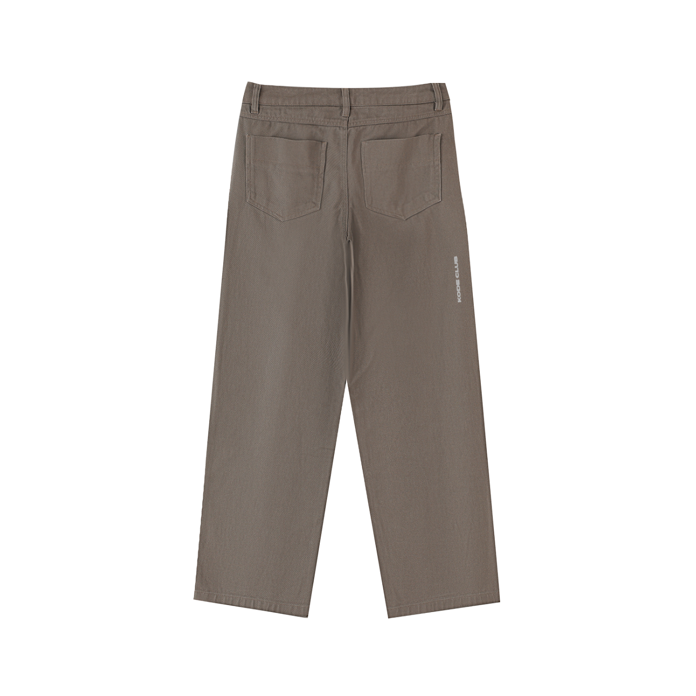 Heavyweight Cotton Straight-Leg Pants