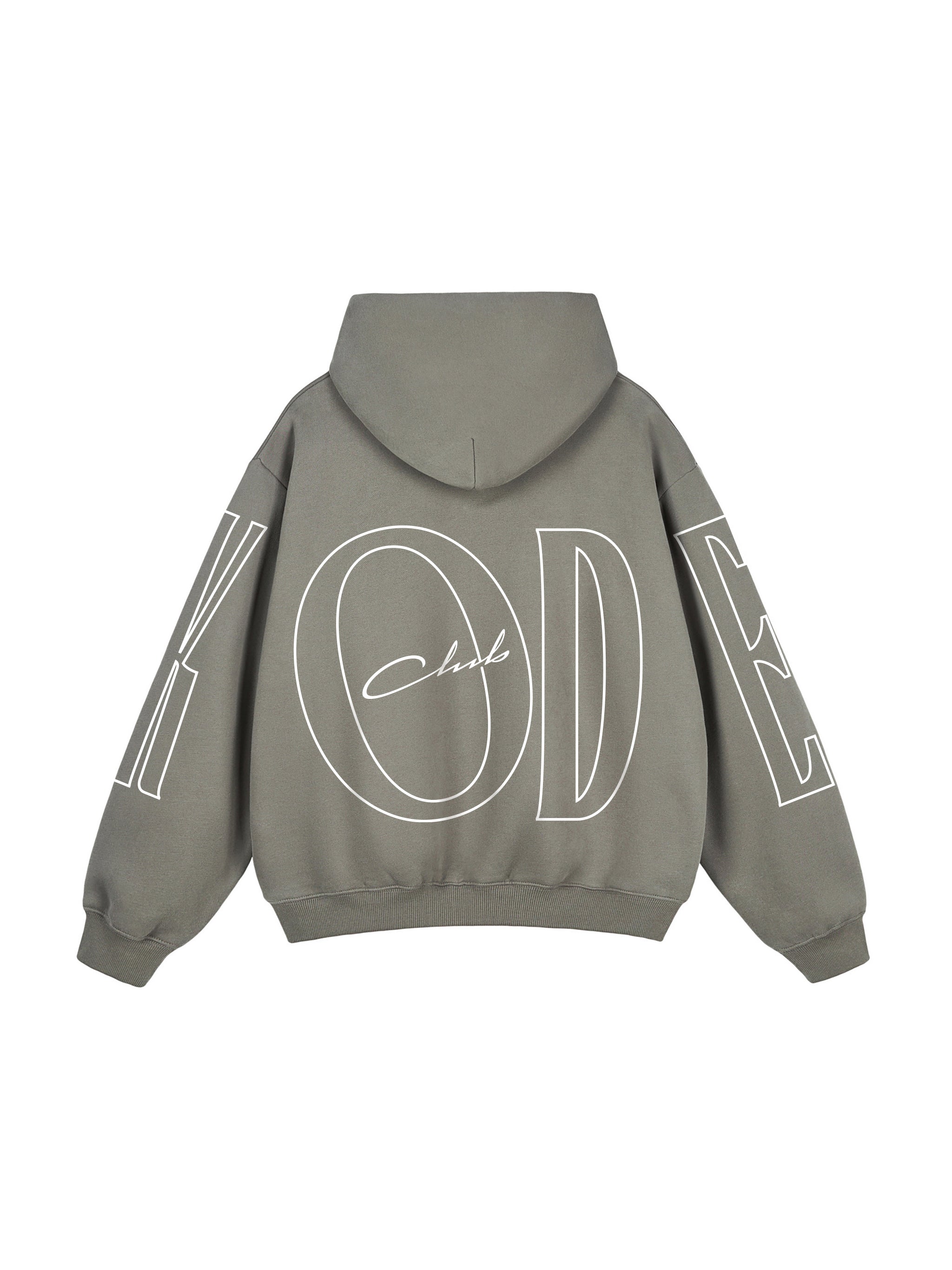 Fleeced Boxy Hoodie