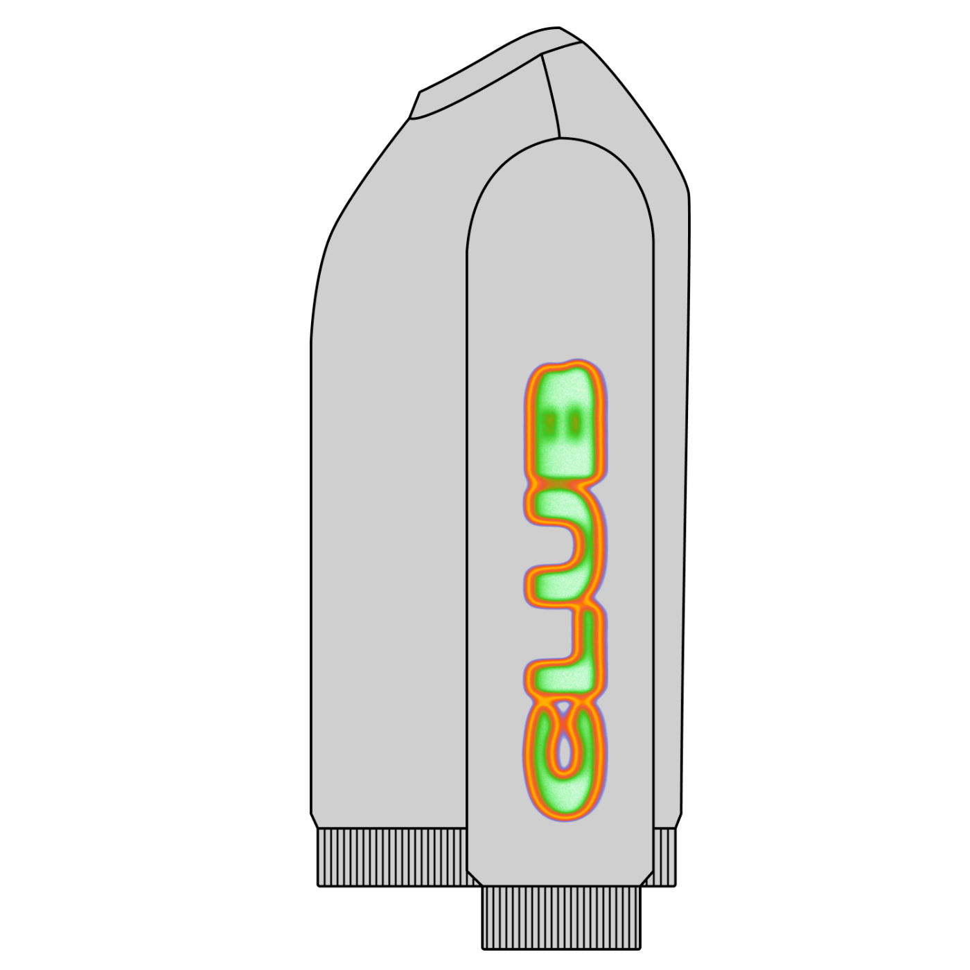 Snow Washed Oversized Sweatshirt