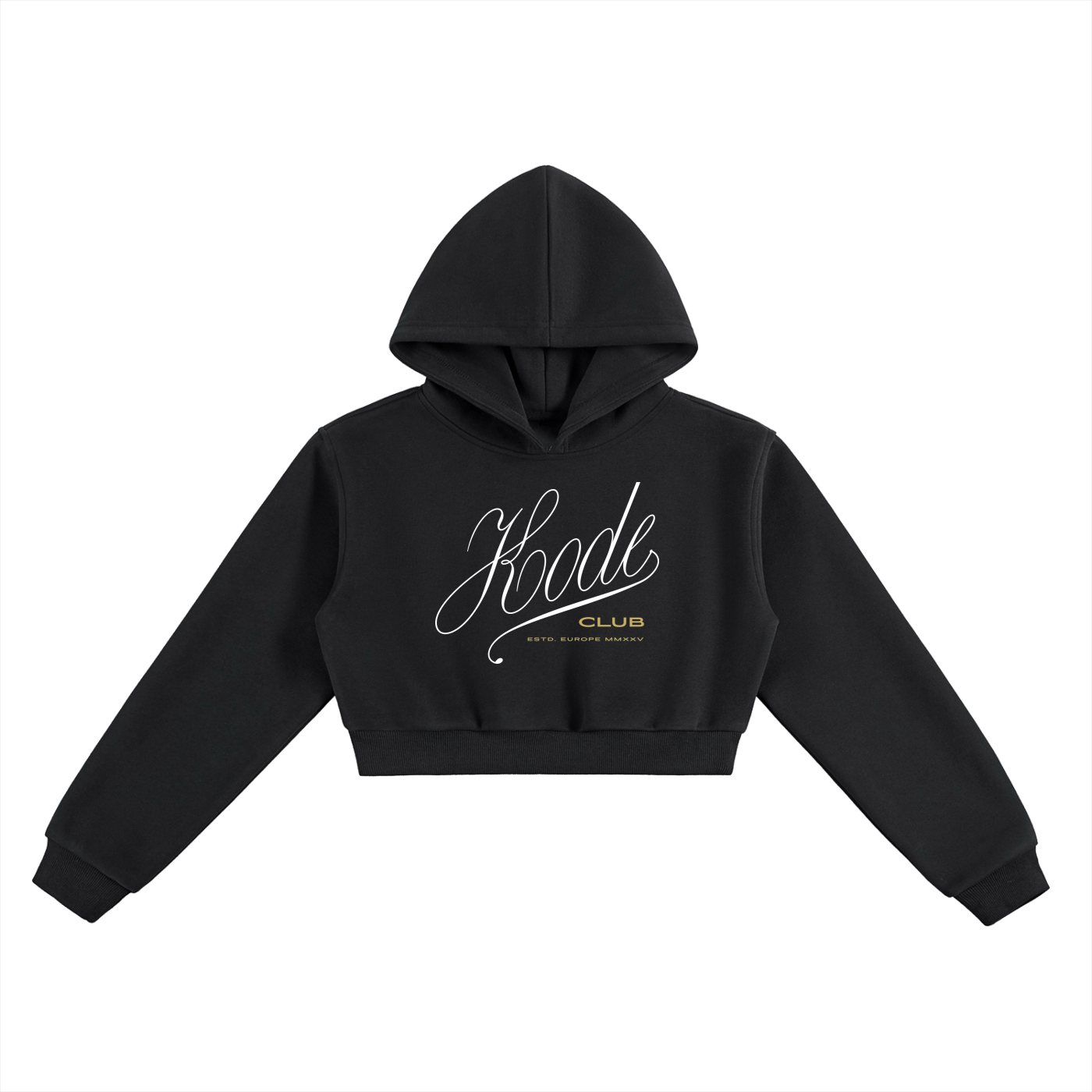 Essential Cropped Hoodie