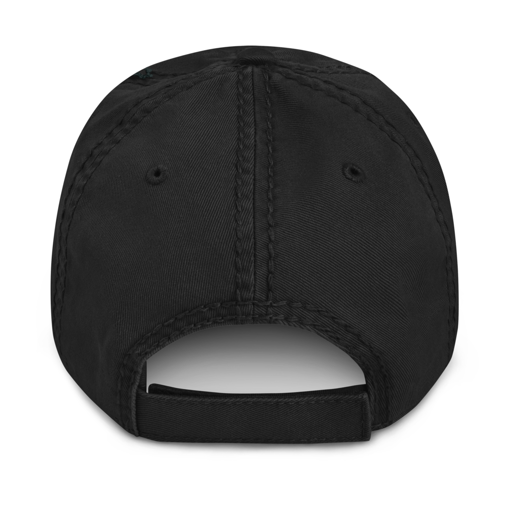 Fun Distressed Dad Hat Embroidery