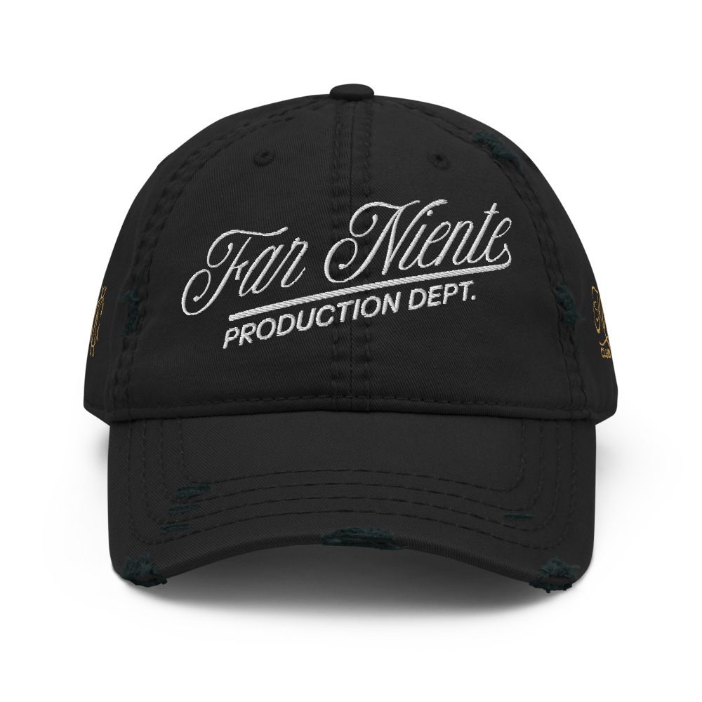 Fun Distressed Dad Hat Embroidery