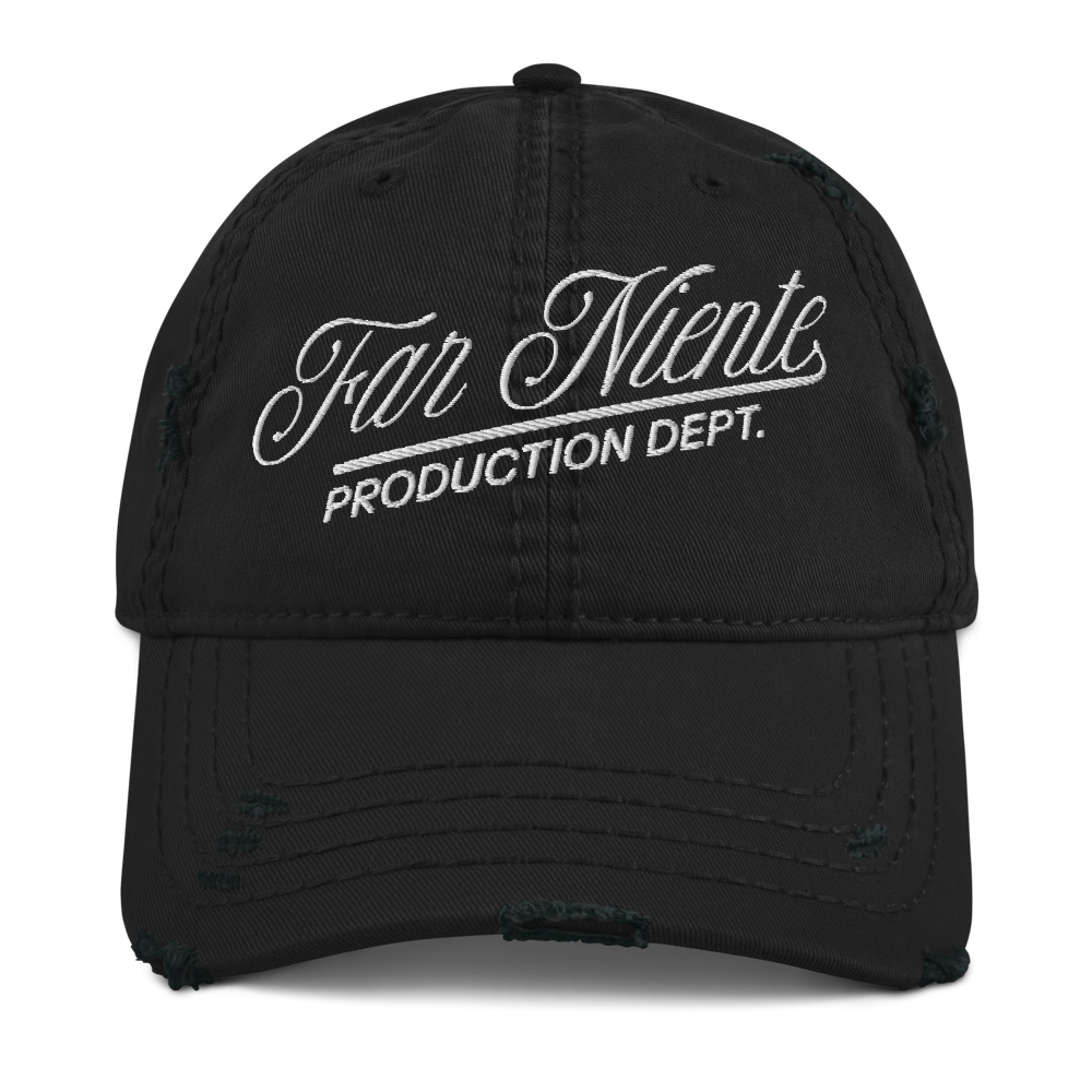 Fun Distressed Dad Hat Embroidery