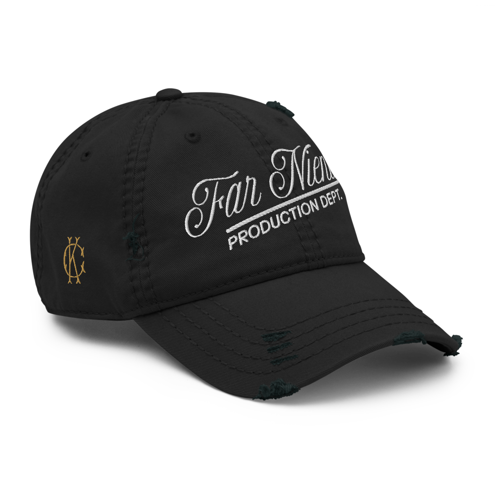 Fun Distressed Dad Hat Embroidery