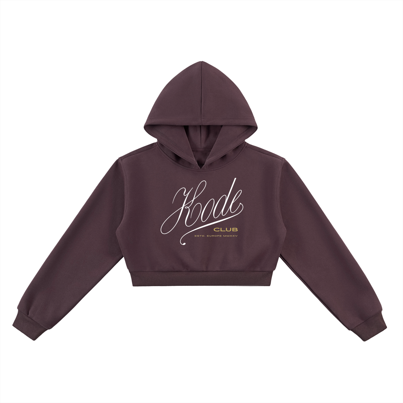 Essential Cropped Hoodie